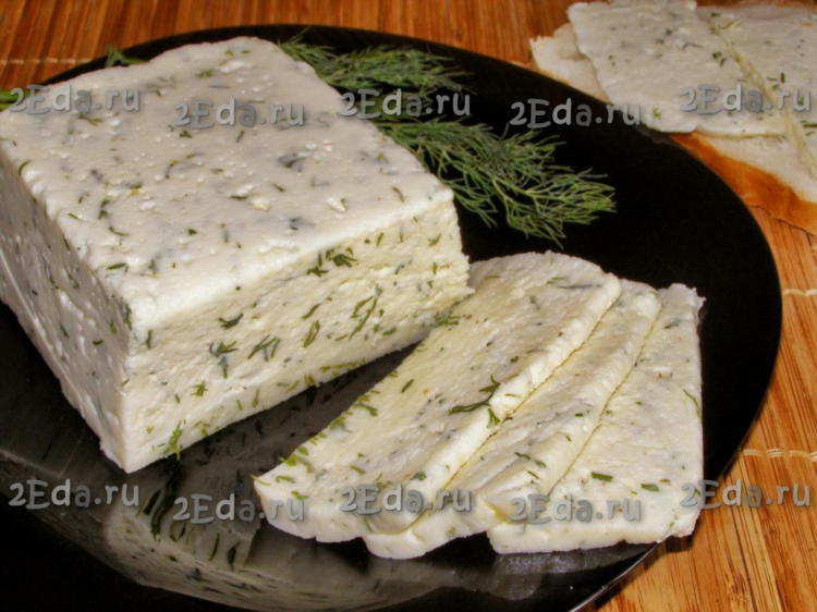 Сыр домашний из молока и кефира и яиц рецепт